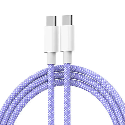 USB C Cable for Apple Iphone 17 16 15 Pro Max PD 60W Fast Charging Cable for Huawei Xiaomi Samsung USB C Data Line Accessories