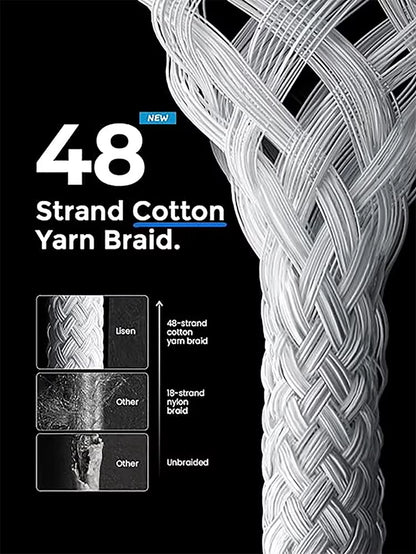 USB C Cable for Apple Iphone 17 16 15 Pro Max PD 60W Fast Charging Cable for Huawei Xiaomi Samsung USB C Data Line Accessories